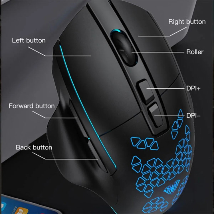 موس گیمینگ AULA F812