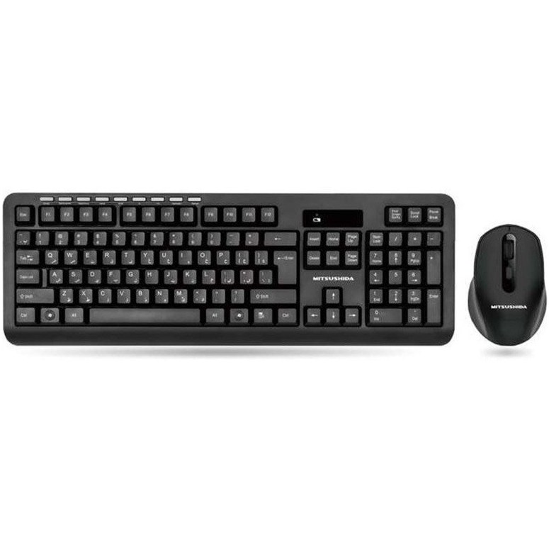 کیبورد و ماوس بی سیم میتسوشیدا مدل KC-6800