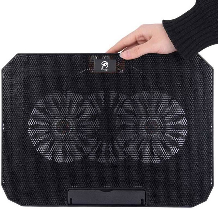 پایه خنک کننده لپ تاپ پی نت RGBمدل P705 با ۲ فن