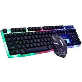 ست ماوس و کیبورد گیمینگ لایمید مدل GTX300 با نورپردازی RGB
