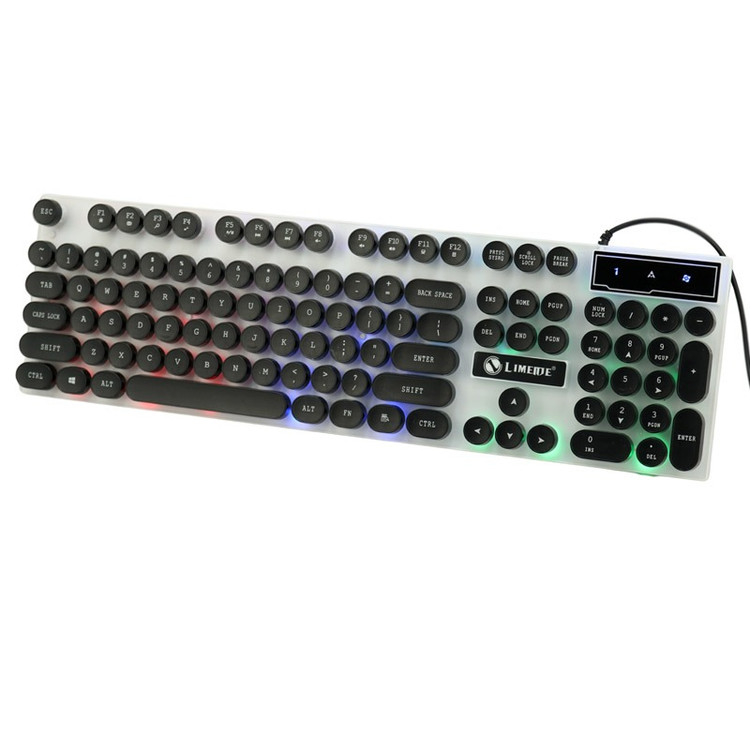 ست ماوس و کیبورد گیمینگ لایمید مدل GTX300 با نورپردازی RGB